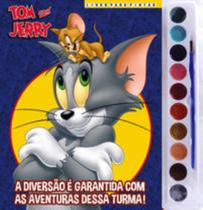Tom e Jerry Livro para Pintar com Aquarela