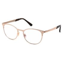 Tom Ford FT5732-B 028 Unisex Óculos de Ouro Rosa Brilhante, 52