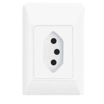 Tomada 10A 250V sistema externo Fame