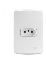 Tomada 10A Conjunto 250v 2P+T PB Miluz Schneider S3b60340