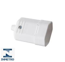 Tomada 2 Pinos 10A 180G Branco Tomada 2 Pinos 10A 180G Branco