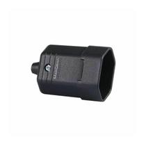 Tomada 2 Pinos 10A Fêmea TMD1 Preto Margirius Tomada 2 Pinos 10A Fêmea TMD1 Preto Margirius
