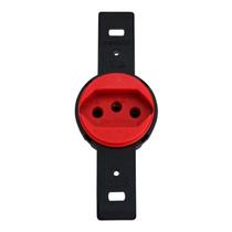 Tomada 20 Amperes Vermelha Sem Placa TRANSMOBIL