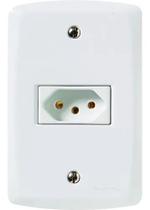 Tomada 20a 250v Com Placa Lux2 Branca 2p+t Tramontina Tomada 20a 250v Com Placa Lux2 Branca 2p+t Tramontina