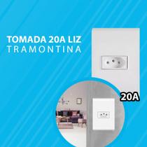 Tomada 20a liz tramontina