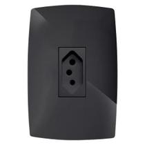 Tomada 20A Vertical 4X2 - Blux Home Grafite - Bh10450-7Gf Tomada 20A Vertical 4X2 - Blux Home Grafite - Bh10450-7Gf
