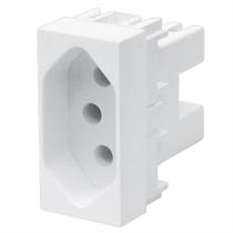 Tomada 2p+t 10a 250 Volts Elegance - 2238 - Fame Tomada 2p+t 10a-250v Elegance Fame