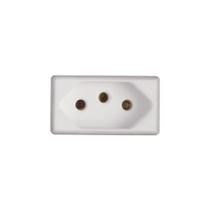 Tomada 2P+T 10A 250V Branco 57115/030 Tramontina - Tramontina eletric Tomada 2P+T 10A 250V Branco 57115/030 Tramontina - Tramontina eletric