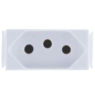 Tomada 2p+t 10a 250v modulo aria br tramontina