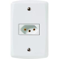 Tomada 2P+T 10A/250V - Tramontina UNICA Tomada 2P+T 10A/250V - Tramontina UNICA