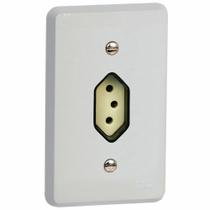 Tomada 2p+T 10a C/ Placa Silentoque Pial