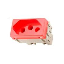 Tomada 2P+T 20A/250V Baixa Vermelha