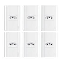 Tomada 2p+t 20a/250v Com Placa 4x2 Fame Modulare - Kit 6 Un