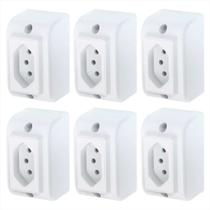 Tomada 2p+t 20a Diversas Possibilidades De Instalação - 6 Un
