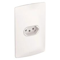 Tomada 2P+T 4x2 10A Branco Nereya - 663150 - PIAL