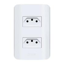 Tomada 2P+T Canoa 2-TOM 20A 250V Romazi Tomada 2P+T Canoa 2-TOM 20A 250V Romazi