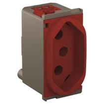 Tomada 2p+t Pb 20a Nereya Vermelha - 663058 - Pial Tomada 2p+t Pb Ny Vm 20a Nereya Pial