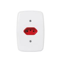 Tomada 2x4 20a bc pluzie 220v