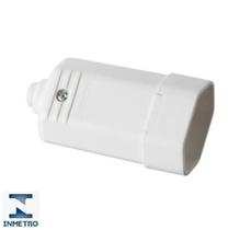Tomada 3 Pinos 10A 180G Branco Tomada 3 Pinos 10A 180G Branco