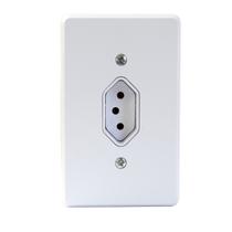 Tomada 3 Pólos 20a Linha Gelo Radial