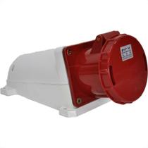 Tomada 3 Polos +Terra Jng 380V 63A Vermelha 52868