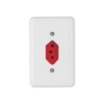 Tomada 3P 10A Vermelha - Conjunto para Uso Residencial - Linha Stylus Tomada 3P 10A Vermelha - Conjunto para Uso Residencial - Linha Stylus