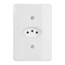 Tomada 3p 20a Horizontal Nbr 14136 20a/250v - Linha Millenium - Mectronic