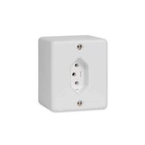 Tomada 3P 20A Linha Box Ilumi - Conjunto de Instalação Elétrica Tomada 3P 20A Linha Box Ilumi - Conjunto de Instalação Elétrica