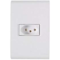 Tomada 3P 20A Tramontina - Conjunto Linha Liz - Placa Branca - Modular