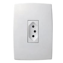 Tomada 4x2 Vertical Branco 10 Amperes 615076 Pial Plus Legrand PIAL Tomada 4x2 Vertical Branco 10 Amperes 615076 Pial Plus Legrand PIAL