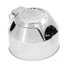 Tomada 6 Polos Para Engate Reboque Fêmea Parte Carro Cromada