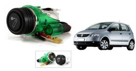 Tomada acendedor universal 12v vw fox 2003 04 05 06 a 2014