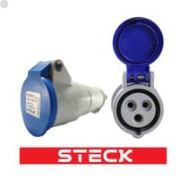 Tomada Acoplamento 2p+t 32a 220/240v Steck