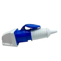 Tomada Acoplamento Ind 2p+t 32a 220-250v 6h Cor Tomada Acoplamento AZUL