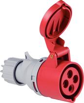 Tomada Acoplamento Ind 3P+T 16A 6H 380-415V IP44 Tramontina Tomada Acoplamento Ind 3P+T 16A 6H 380-415V IP44 Tramontina