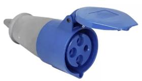Tomada acoplamento industrial - acoplador 4059 16a 3p + t 220/240 9h soprano 4 pinos Tomada acoplamento industrial - acoplador 4059 16a 3p + t 220/240 9h soprano 4 pinos
