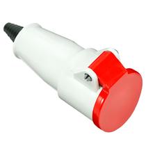 Tomada Acoplamento N3059 Vermelho 2P+T 16A 440V IP44 Steck