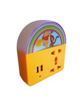 Tomada Adaptador Universal Com Led Usb Multiuso Casa Viagem