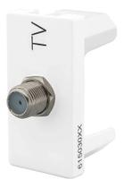 Tomada antena tipo f 1m branca 615030bc pial plus +