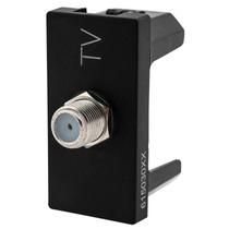 Tomada Antena Tipo F 1M Preta - 615030Pt Pial Plus+ Legrand