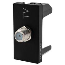 Tomada Antena Tipo F 1M Preta - 615030Pt Pial Plus+ Legrand Tomada Antena Tipo F 1M Preta - 615030Pt Pial Plus+ Legrand