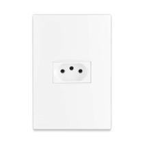 Tomada Apoio Linha Lissê 2p+T C/ Placa 10a 250v