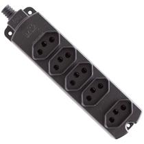 Tomada Barra 5 posições Régua Extensão 10a 20a Margirius Tomada Barra 5 posições Régua Extensão 10a 20a Margirius