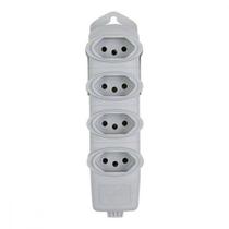 Tomada Barra Daneva Quadr 2P+T 20A Cinza