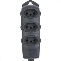 Tomada Barra Daneva Tripla 2P+T 20A Graf