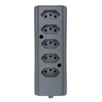 Tomada barra hercules 2P+T 5 tom cinza 10A - Interneed 3024 Tomada barra hercules 2P+T 5 tom cinza 10A - Interneed 3024