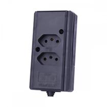 Tomada Barra Intern.A Dupla 2P+T 20A Preto Tomada Barra Intern.A Dupla 2P+T 20A Preto