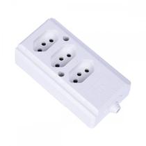 Tomada Barra Intern.B Tripla 2P+T20A Branco