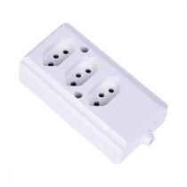 Tomada Barra Intern.B Tripla 2P+T20A Branco