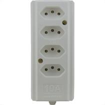 Tomada Barra Interneed Tam.G Quadrupla 10A 2 Polos +Terra Branca 66293 Tomada Barra Interneed Tam.G Quadrupla 10A 2 Polos +Terra Branca 66293